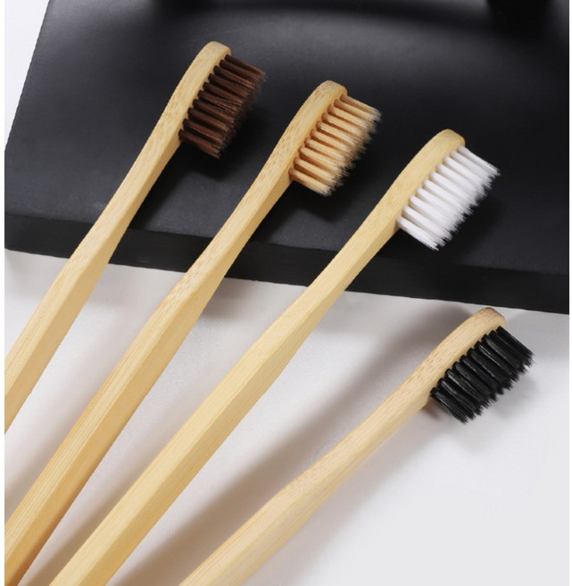 미세모 대나무칫솔 제로웨이스트 나무 우드 칫솔, 1개, 1개입