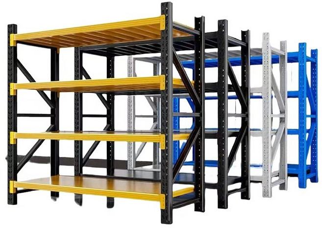 5분선반 중량랙 1000kg 하중 무볼트 철재선반 경량랙 앵글선반 조립식 창고선반 파렛트랙 물류선반 튼튼한 선반, 블루 독립형 2000x1080x600 5단, 1개