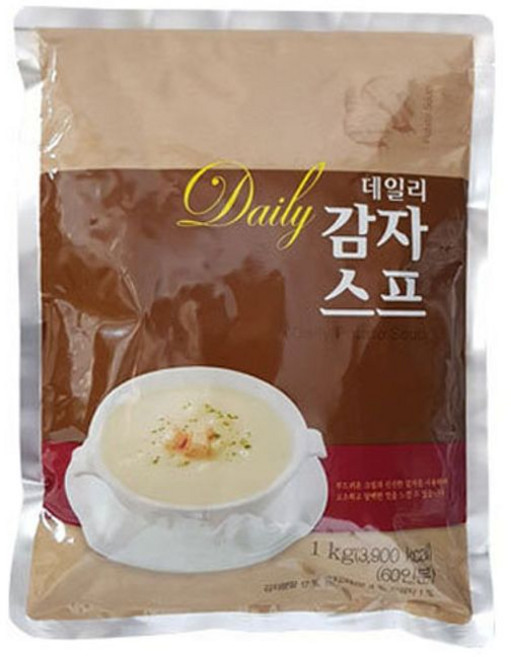 데일리 감자 스프 에스비 1KG, 단품, 1개