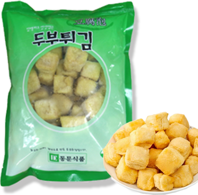 홍홍 중국식품 훠궈 마라탕사리 냉동 두부튀김, 1개, 250g