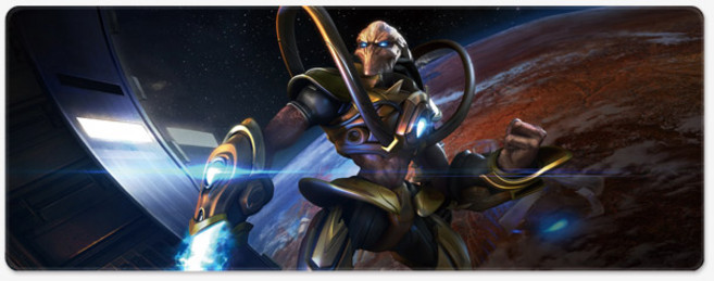 스타크래프트 B 마우스장패드 리마스터 L 2XL 데스크매트, 01스타크B_L800x300, 1개