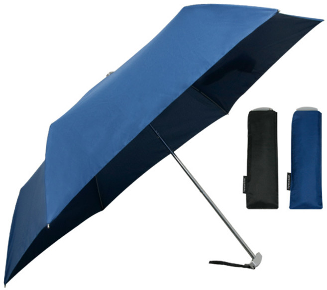 송월 3단 휴대용 사각 양우산