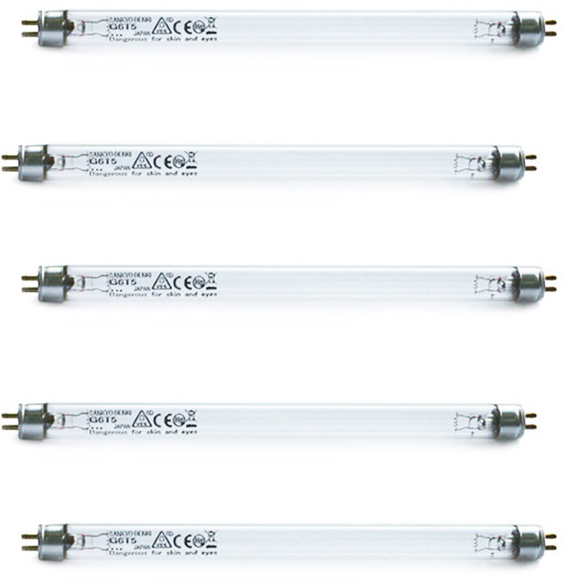 SANKYO G6T5 6W UVC UV램프 UV전구 정품 자외선살균램프, 1개