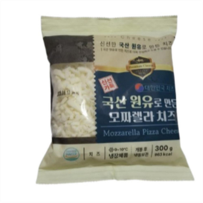 이스트밸리 국산 원유로 만든 모짜렐라 치즈, 2개, 300g