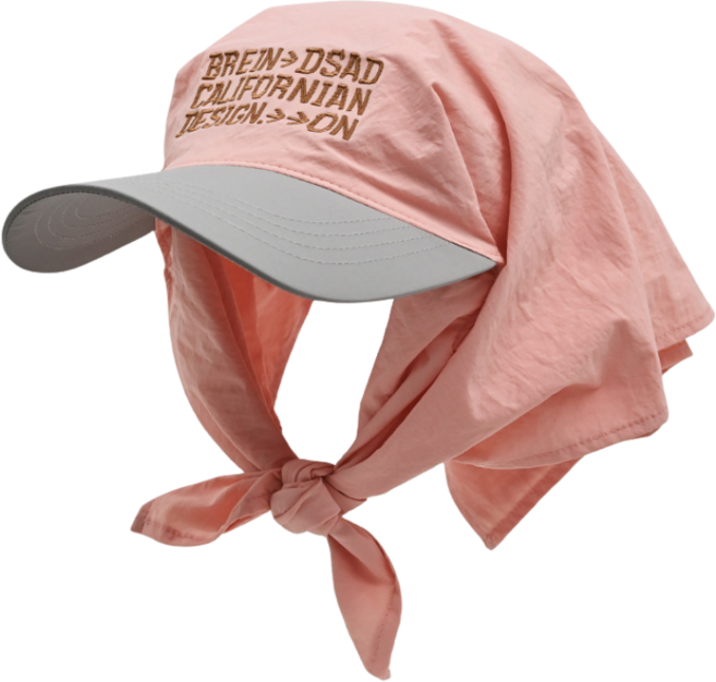 삐삐네옷가게 아동용 투톤 물놀이용 플랩캡 수영 챙모자 스타일