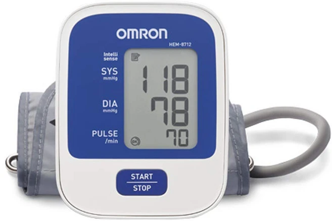 Omron HEM-Blood Pressure Monitor, 1개, 8712 - 쿠팡