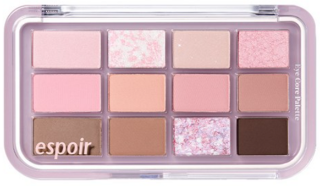 [비건뷰티] 에스쁘아 아이 코어 팔레트, 7호 Pink Oat Latte 핑크오트라떼, 1개