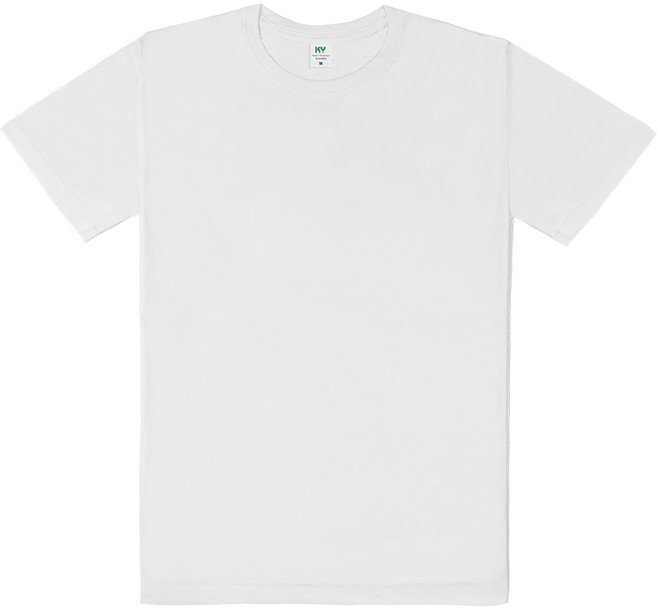 【CY】T24 亞規精梳棉圓筒T恤 短袖 全棉 親膚 素面上衣 T shirt 圓領 團體服 制服 班服, 白色 02,5XL