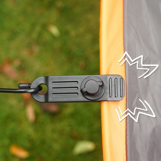 텐트타프고정 나사조임클립 캠핑고정용부속품