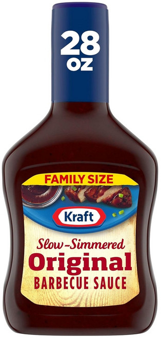 크래프트 스위트 브라운 슈거 슬로우 시머드 바베큐 소스 18oz 510g 병 (A25628-2), 1개