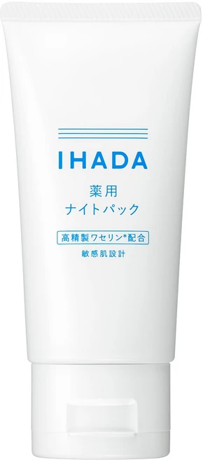 IHADA 70g 이하다 약용 나이트 팩 마치 바르는 시트 마스크 피부 거친 집중, 1개 - 쿠팡
