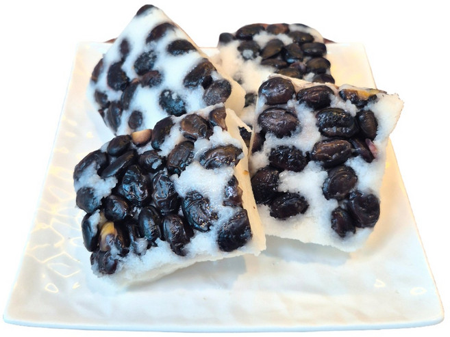 국내산 서리태 콩설기 수제떡 담백한 건강간식 개별포장, 10개, 100g