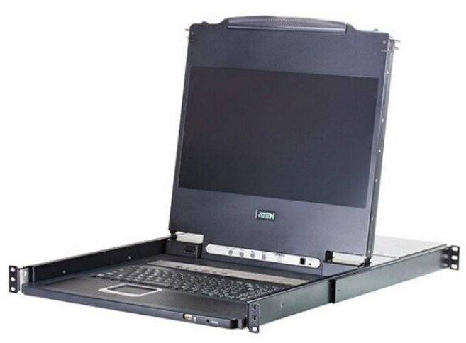 ATEN(에이텐) CL5716MW 17.3인치 FHD 와이드모니터 16포트 LCD KVM, 1개