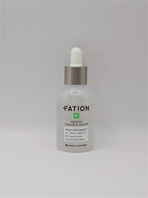 [본사정품] FATION 파티온 노스카나인 트러블 세럼 50ML NOSCA9 TROUBLE SERUM 강력진정 트러블진정 여드름성 피부 진정효과 과다유분, 1개 - 쿠팡