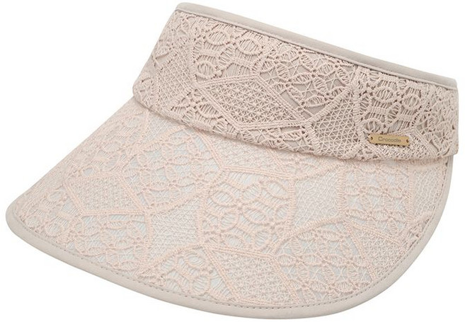 크로커다일레이디 레이스 와이드 썬캡 CLCMH1206