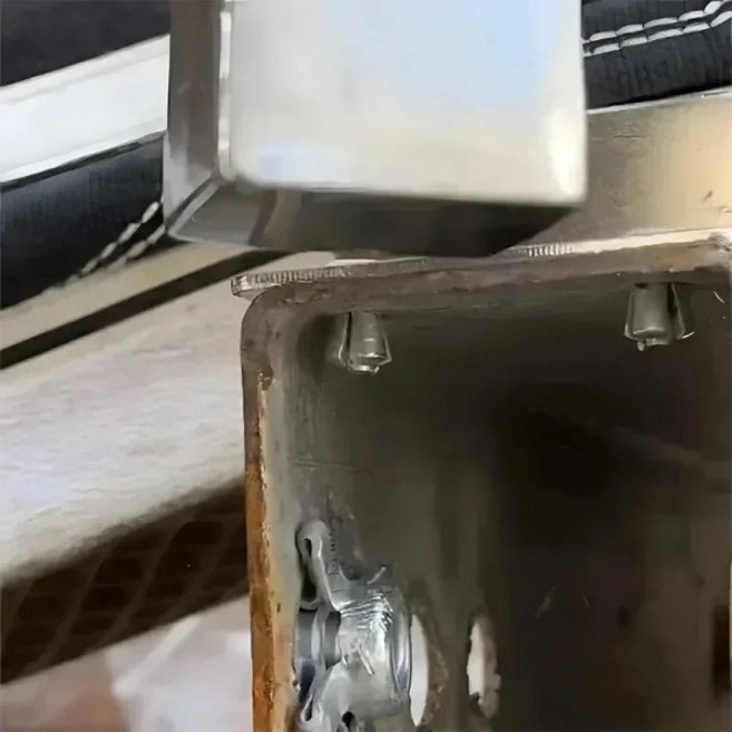 200/10Pcs 알루미늄 합금 확장 리벳 해머 드라이브 손톱 둥근 노크 유형 가구 나사 패스너, 03 5x11mm, 02 10PCS