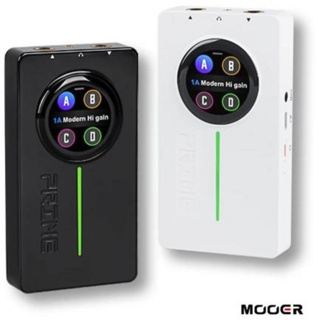 무어 Mooer Prime P2 기타 멀티이펙터 페달 풋 스위치, 4. 화이트 Switch, 1개