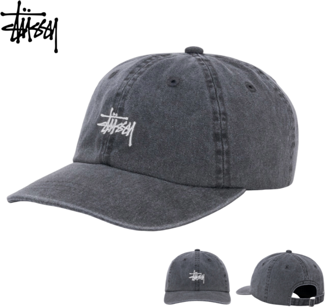 스투시 모자 로우 프로 워시드 볼캡