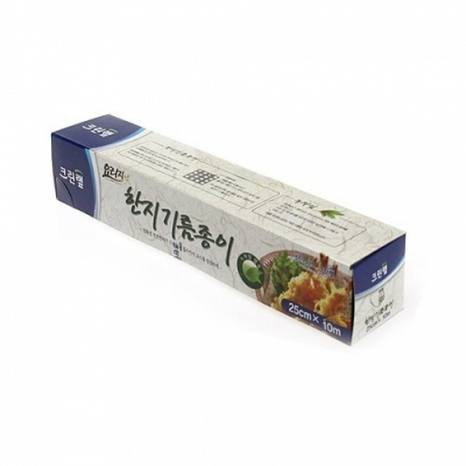 기타 크린랩한지기름종이25x10m 쿠킹호일 랩 기름망 생선구이 일 주방호일 구이용호, 단품