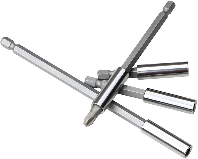 육각 비트 길이 연장 연결대 전동 드라이버 드릴 비트 어댑터 60mm, 1개, 75mm B
