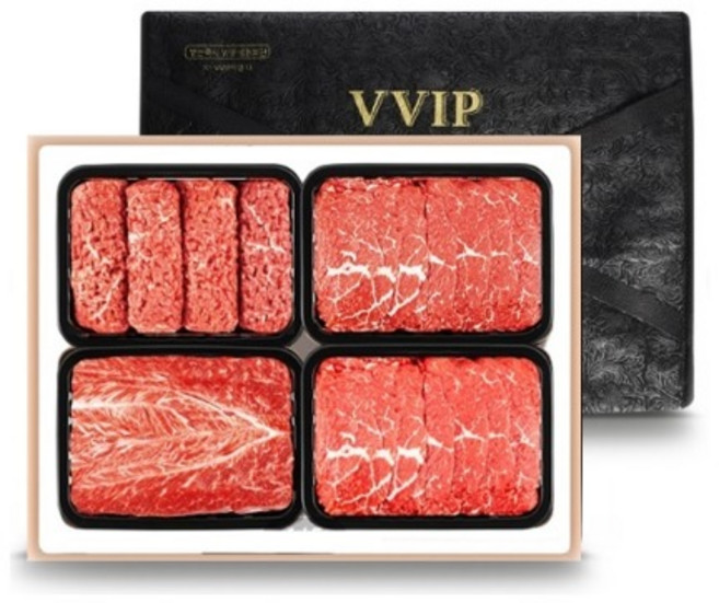 충북한우공동브랜드 청풍명월한우 무항생제 1+등급 한우 선물세트 VIP6호 1.6kg, 1개