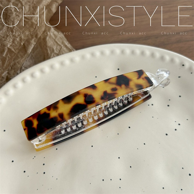 BEAGLE 醋酸香蕉夾 10.5CM 氣質大號抓夾