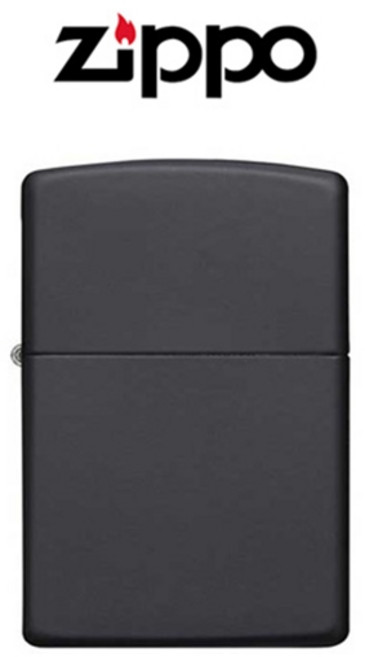 지포라이터 ZIPPO 218 Black Matte