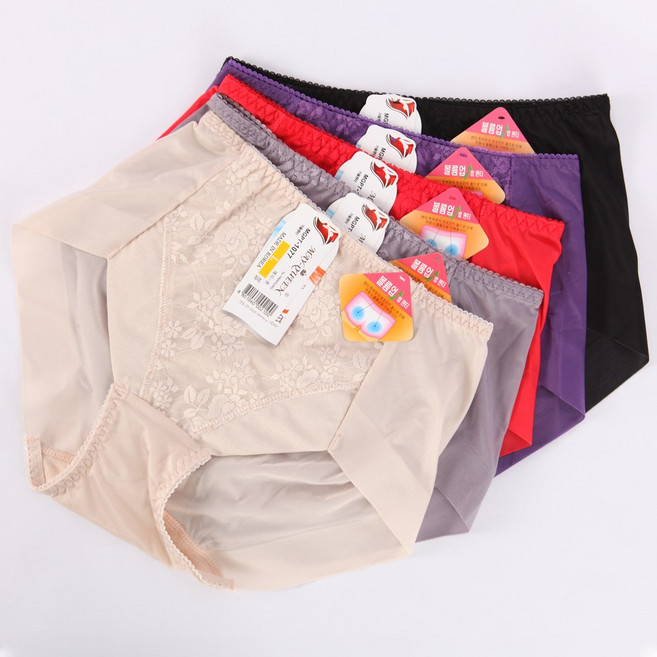 메이퀸 망사 노라인 빅사이즈 거들 팬티 1077