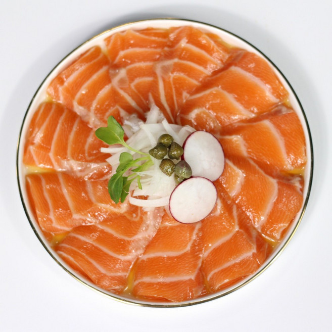 [셰프장] 짜지않은 간장 생 연어장 250g/400g/500g 쉐프장, 250g, 1개