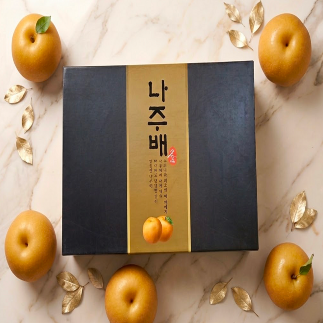 [만족도최상]프리미엄 나주배 선물세트, 1박스, 실속형 3kg