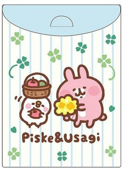 卡娜赫拉的小動物 兔兔 P助 便條紙 便條包 備忘 小信紙, 1個, 藍色, 藍色