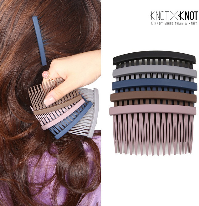 [KNOTXKNOT] 모두 드림 단독구성 매트 내추럴 컬러 데일리 아크릴 빗핀