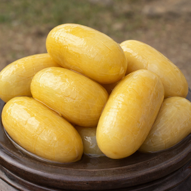 국내산 통무짠지 장아찌 절임무 염장무 맛있는 반찬, 1개, 850g