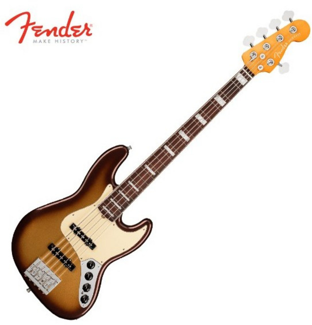 펜더 베이스기타FENDER AMERICAN ULTRA JAZZ BASS V, 목화버스트, 1개