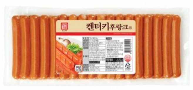 원하프박스/한성켄터키후랑크1kgX10ea, 1kg, 10개