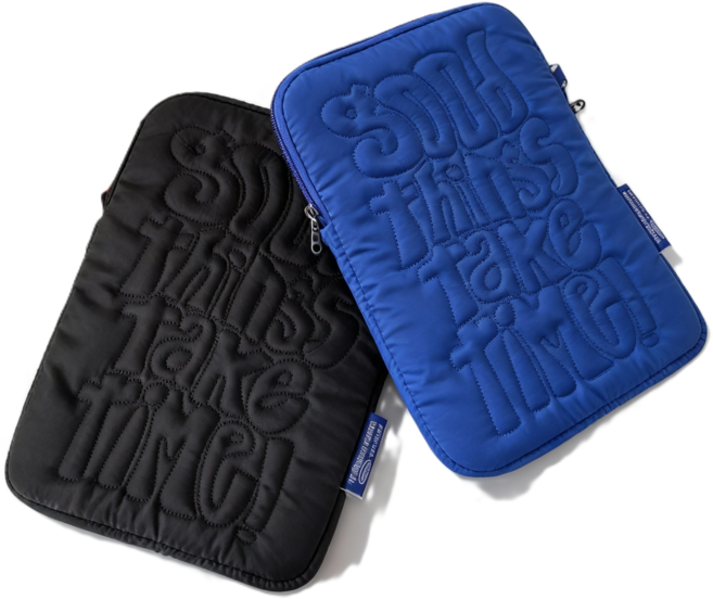 별빛상회 아이패드 파우치 태블릿 노트북 보호 슬리브 케이스, 1개, 쉐도우 블랙