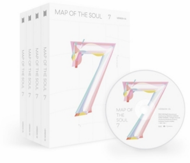 [버전선택] 방탄소년단 BTS 방탄 앨범 MAP OF THE SOUL 7 버전 1 미개봉 새제품, 단품(랜덤)