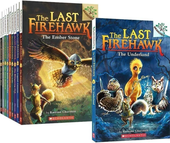 The Last Firehawk 라스트 파이어호크 11권 Scholastic 브랜치 브릿지 북 세트 6~9세 유아 초등 동물 판타지 영어 챕터북 그림책에서 장문 읽기 전용 교재, Self-Published, Kathryn Lasky