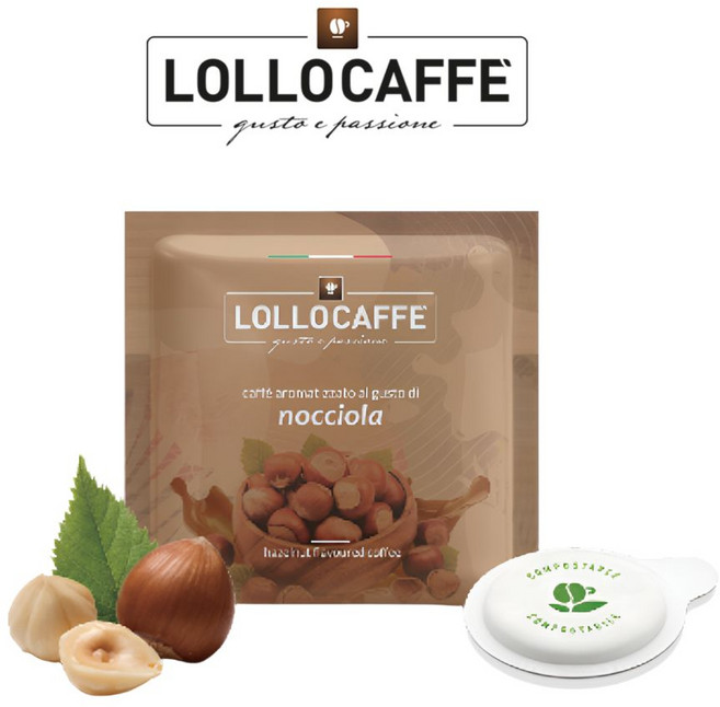 롤로 헤이즐넛 파드 30EA HAZELNUT ESPRESSO COFFEE PODS 헤이즐넛 파드 에스프레소 커피 고급 원두커피 차파드, 7.5g, 1세트, 30개입
