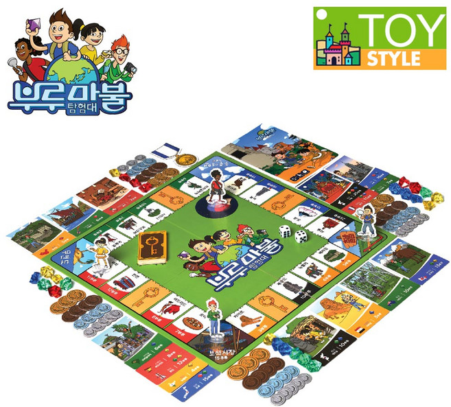 씨앗사 부루마불탐험대, 혼합색상, 1개