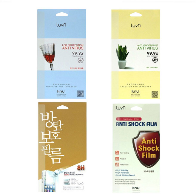 갤럭시엑스커버5 휴대폰 액정보호필름 SM-G525N, 향균 고광택 광학 필름2매, 1개