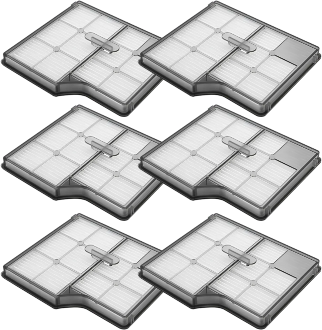 크리니스 로보락 S9 MaxV Ultra 전용 먼지 필터 호환, 6개, Dust filter