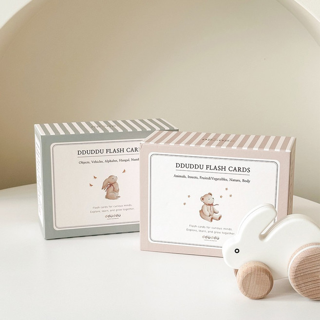 뚜뚜 첫걸음 실사 낱말카드 플래쉬카드, 풀세트 240장(베이지+민트), 1개