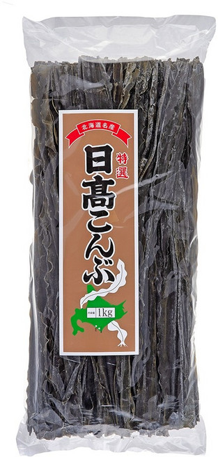 日本東昆 北海道產天然日高昆布 1kg, 1個
