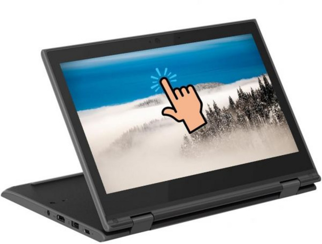 레노버 300e 크롬북 2세대 노트북 2-in-1 터치스크린 컴퓨터 인텔 N4020 프로세서 32GB SSD 4GB RAM 일본어 키보드 크롬 OS (리퍼비시), 레노버 300e 크롬북 2세대 노트북, 2-in-1 터