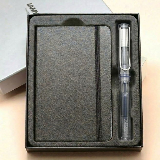 라미 사파리 만년필+노트 SET / 선물포장 정식수입처 제품, 비스타 EF촉