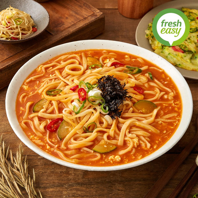 프레시지 장칼국수 2인분 한식 밀키트 (냉장), 496g, 1개