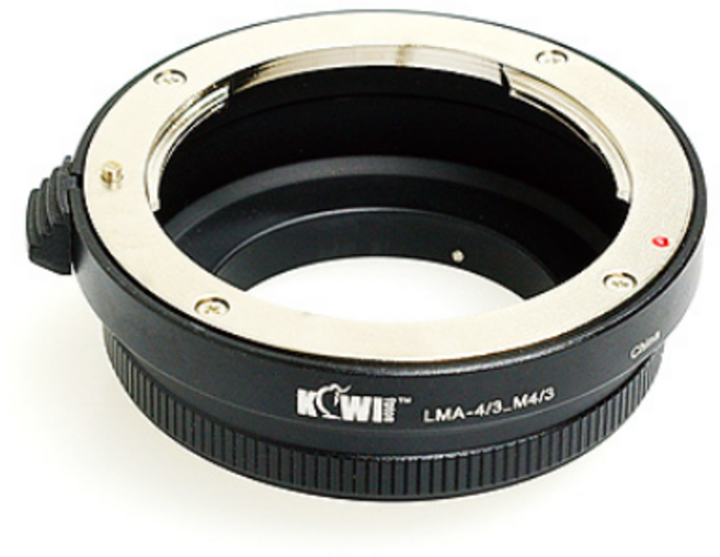 호루스벤누 렌즈변환어댑터 KIWI KF-7021 (파나소닉G1/GH1바디-올림푸스OM포써드렌즈), 1개, KF7021