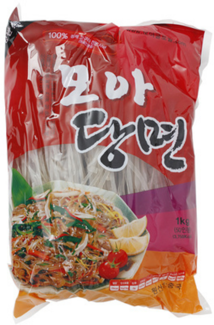 모아 넙죽이당면 1kg, 7개