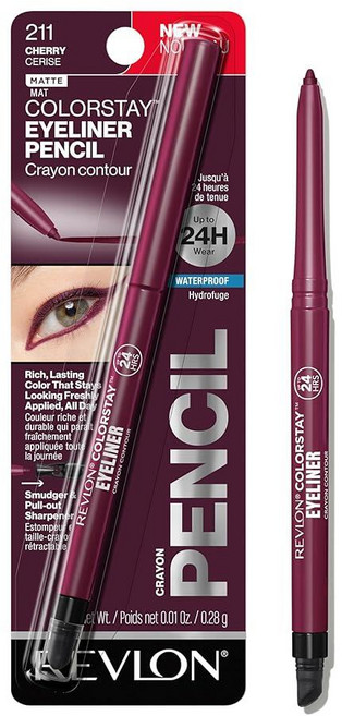 Revlon Colorstay 아이라이너 23 브라운 374677, 체리
